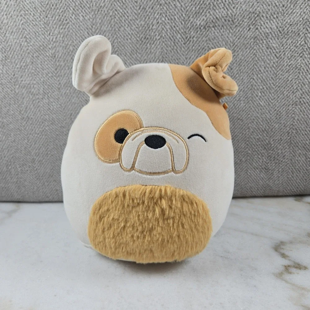 Squishmallow Brock the Bulldog 8